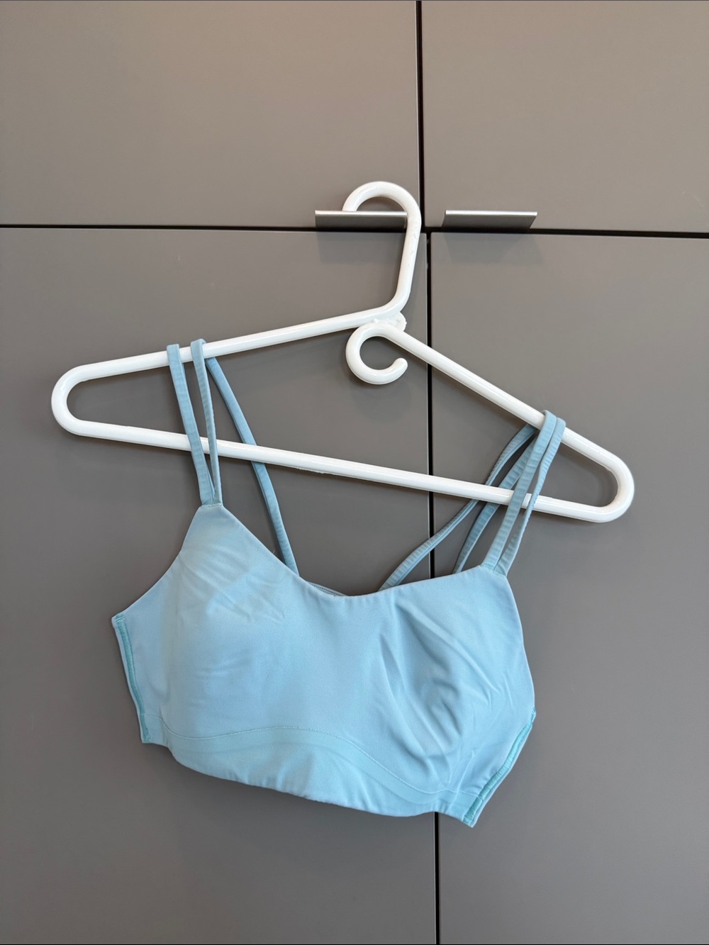 Lululemon Like Cloud Light Blue Double-Strap Bralette - Women Intimates